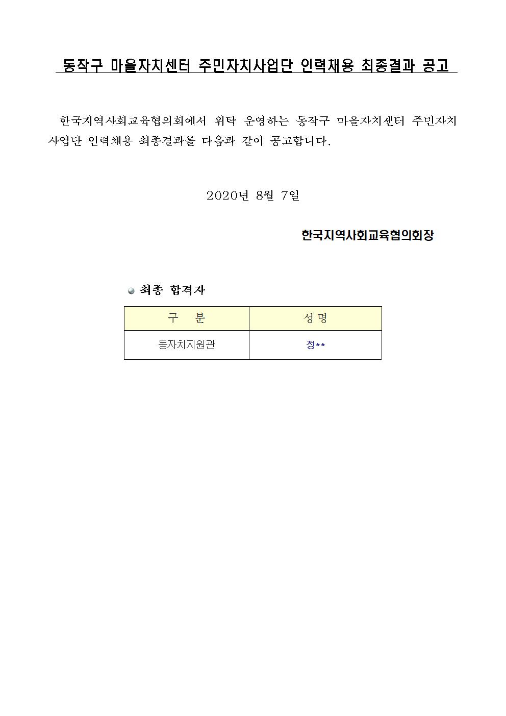 동작구 사업단 인력 추가모집 최종합격자 결과 공고문(협의회 홈피-2020.7.17001.jpg