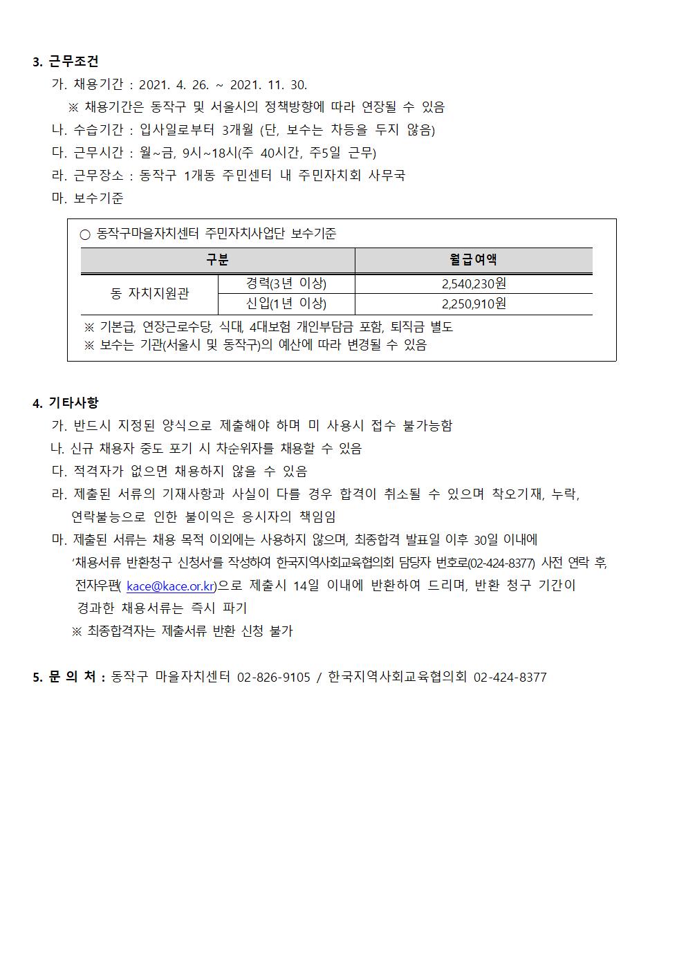 동작구마을자치센터 인력모집 공고문(21.4.9.)002.jpg