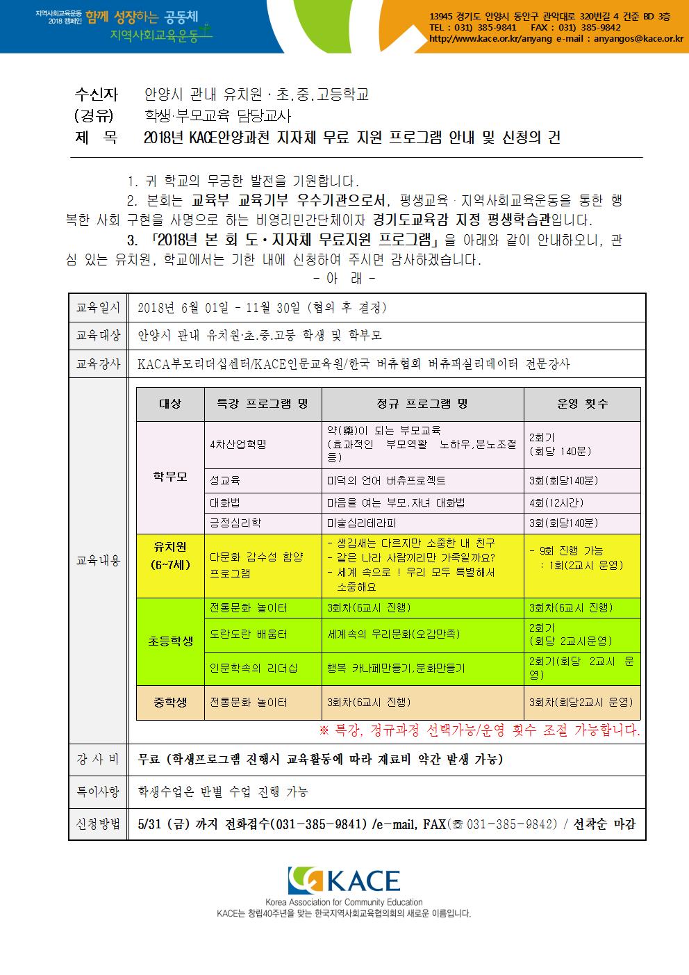 홈페이지-2018. KACE안양과천 도.지자체 무료지원 사업 프로그램신청의 건001.jpg