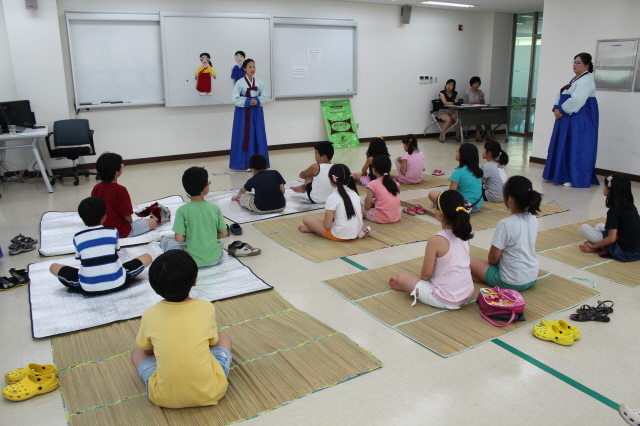 토평 도서관 독서의 달 행사